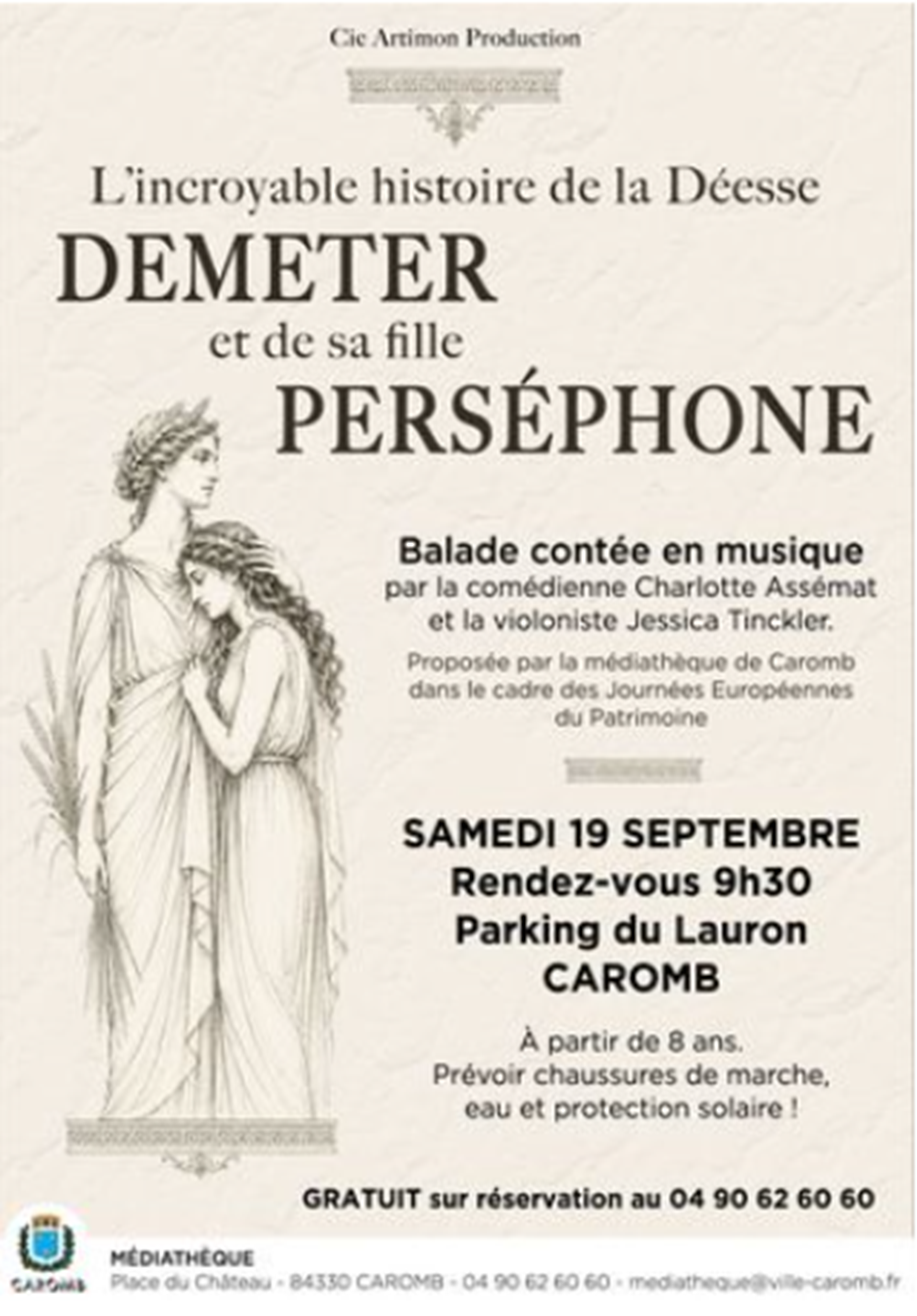 L'incroyable histoire de la D�esse D�meter et de sa fille Pers�phone