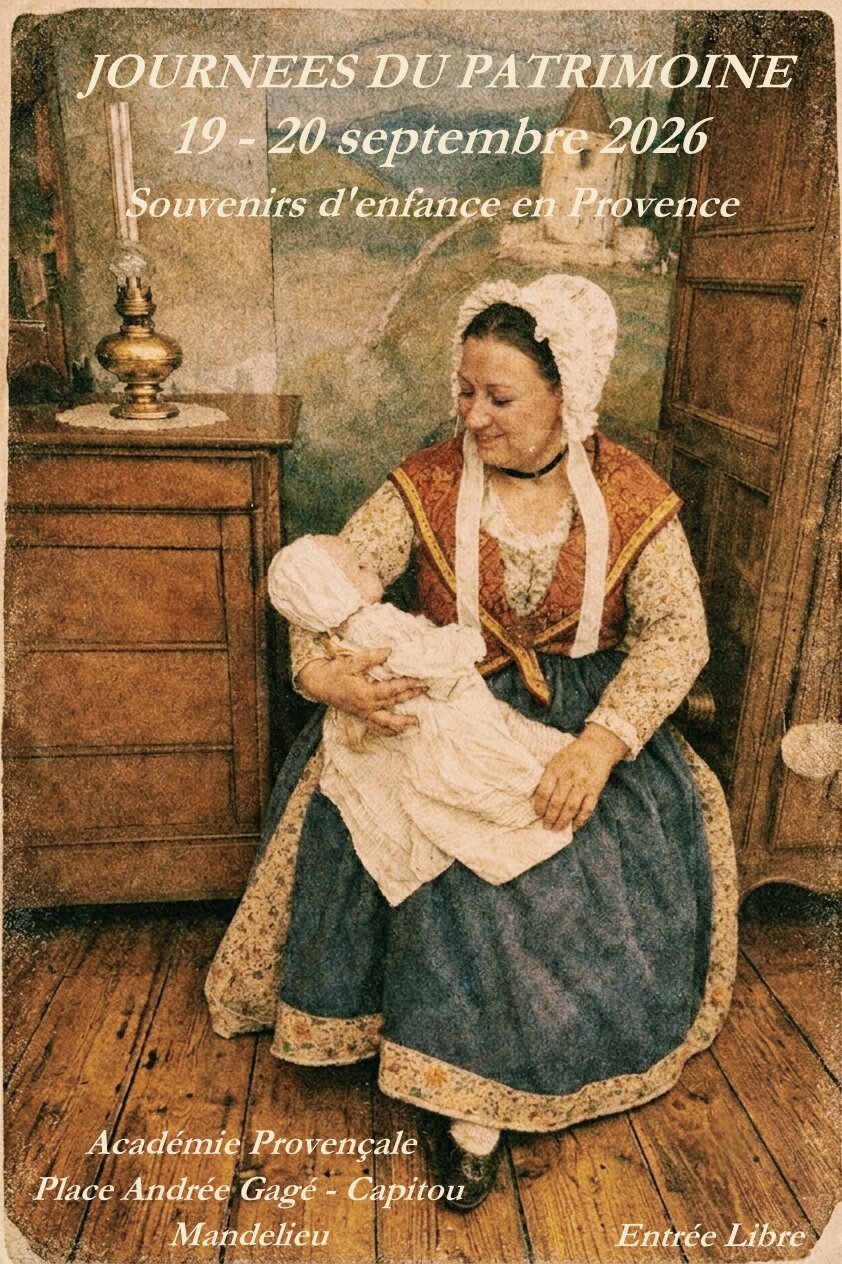 Journ�es du patrimoine - Souvenirs d'enfance en Provence