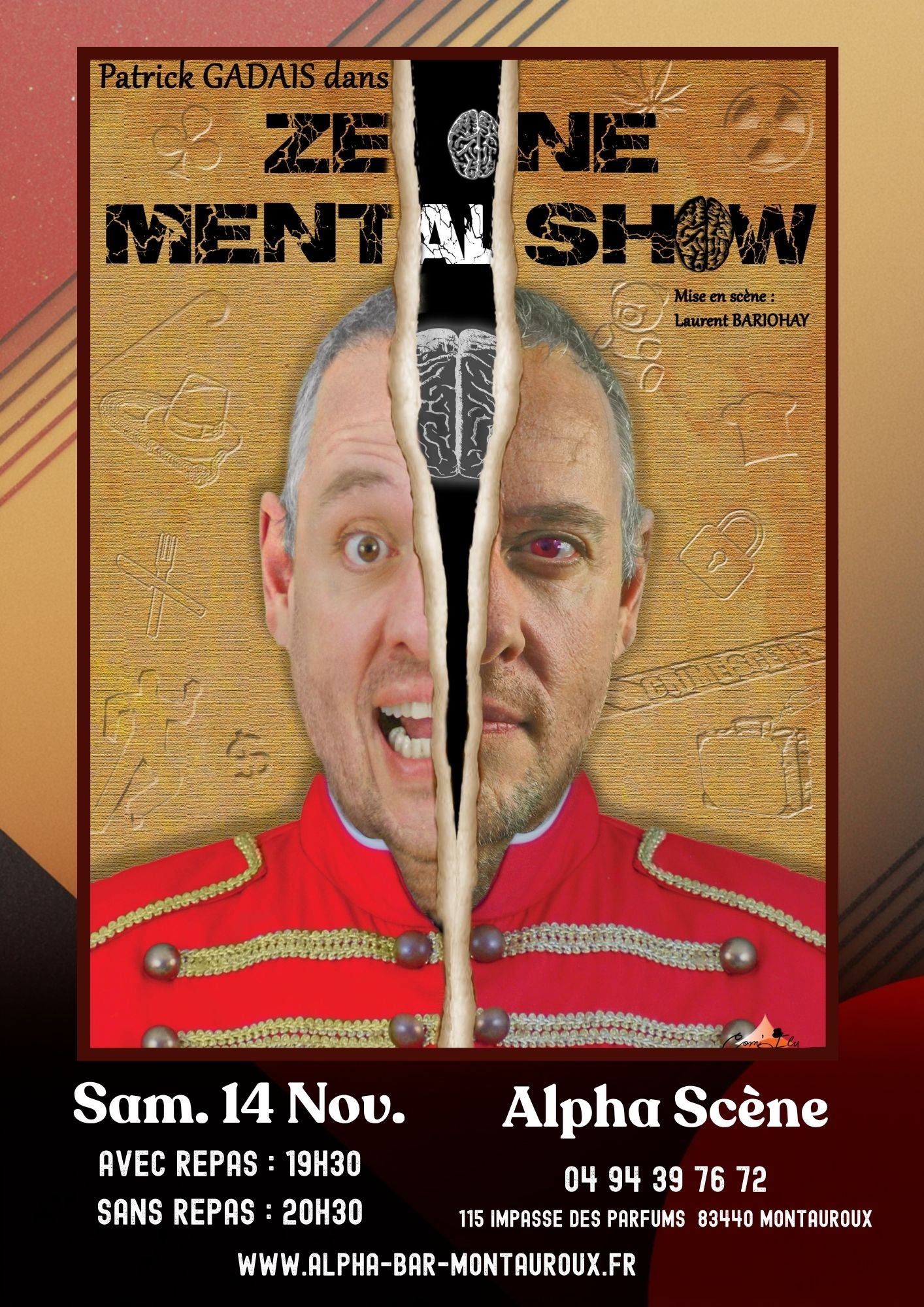 ONE MAN SHOW _ MENTALISME : 