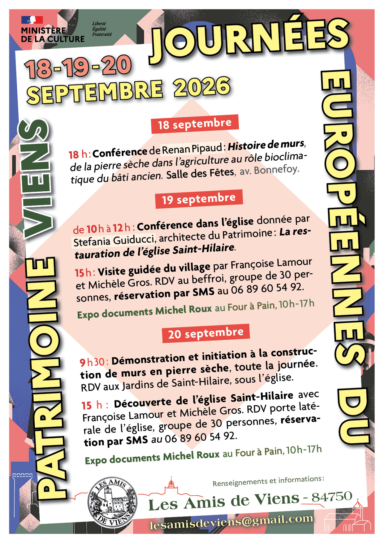 Journ�es du patrimoine - D�couverte de l '�glise Saint Hilaire de VIENS