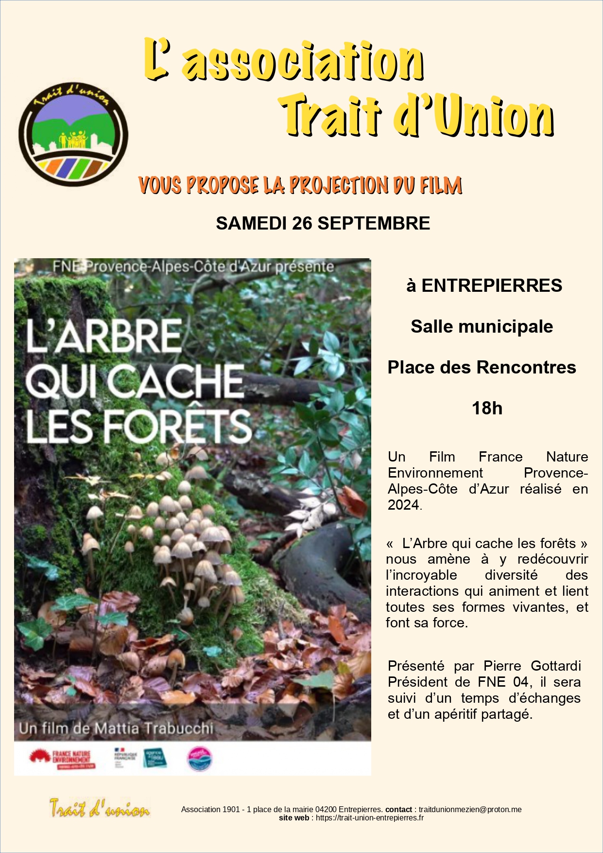 Projection du film 