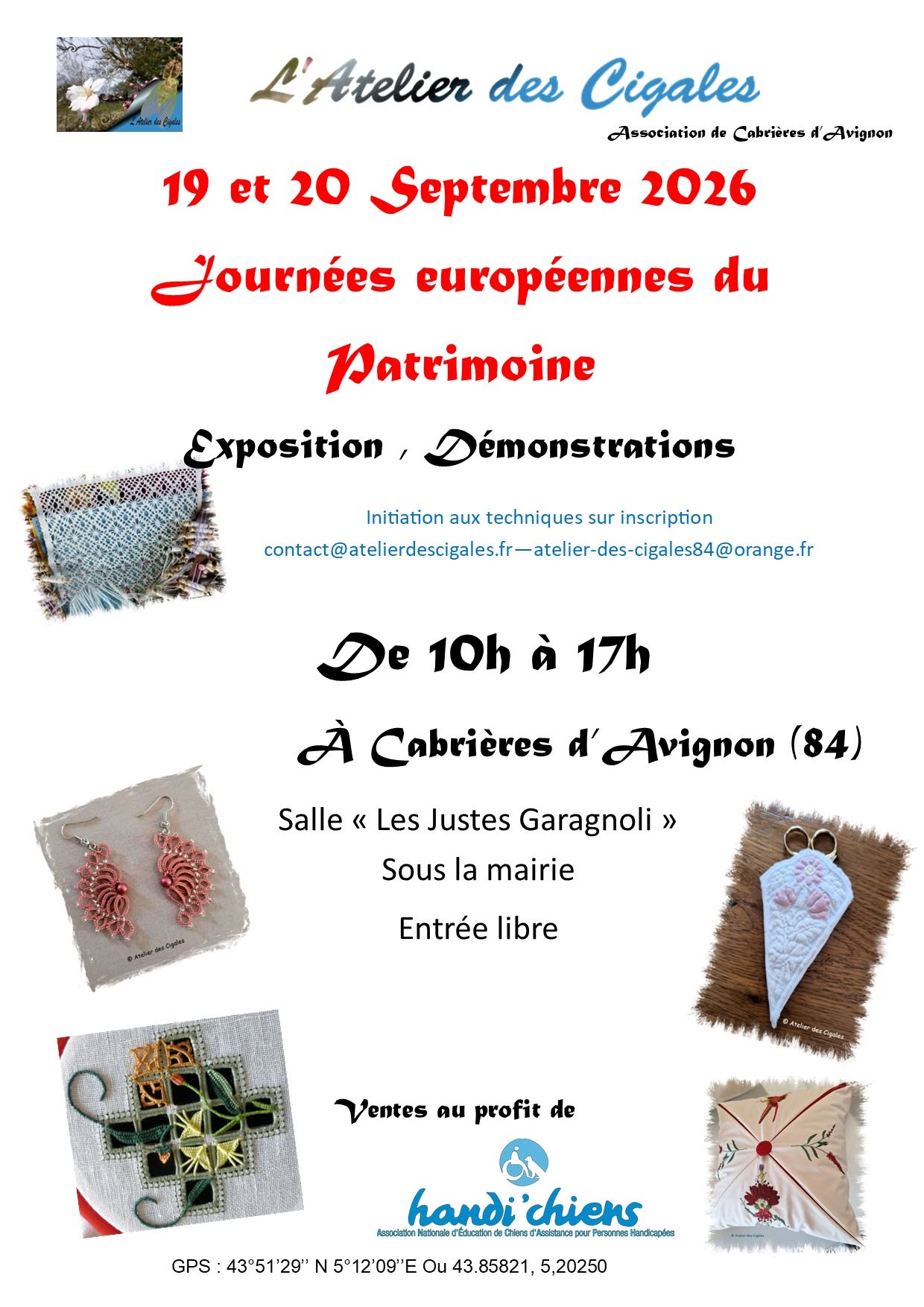 Portes Ouvertes � A la d�couverte des Arts du Fil �