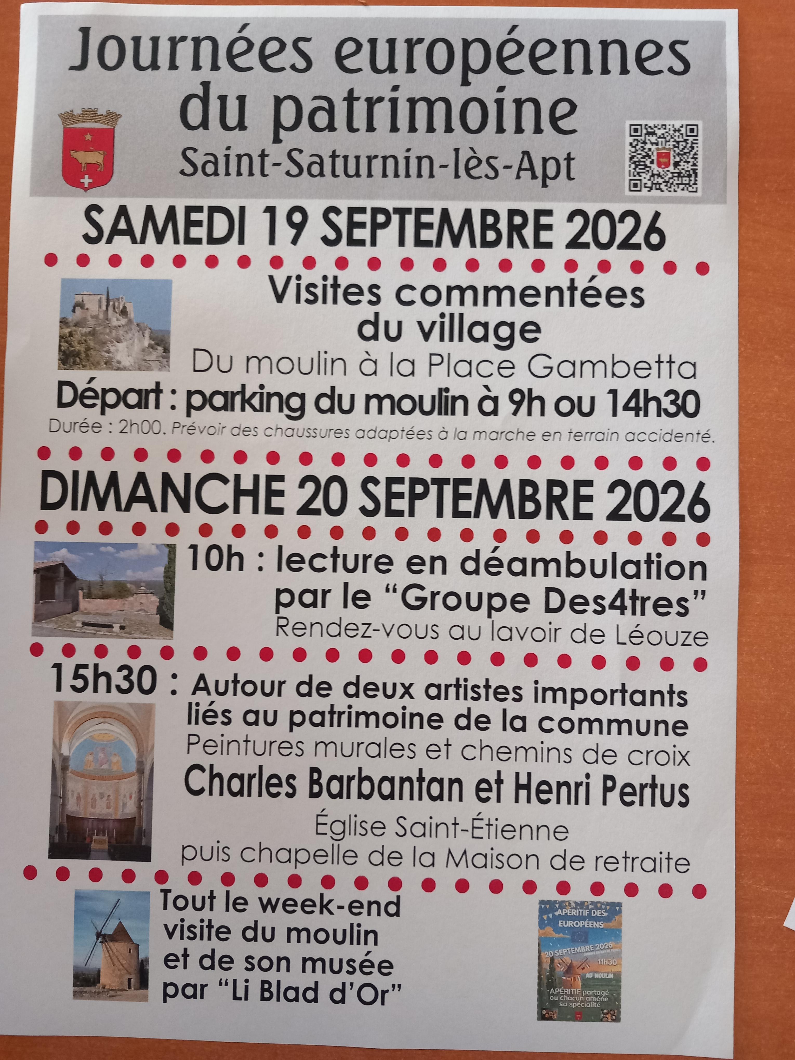 Journ�es du patrimoine