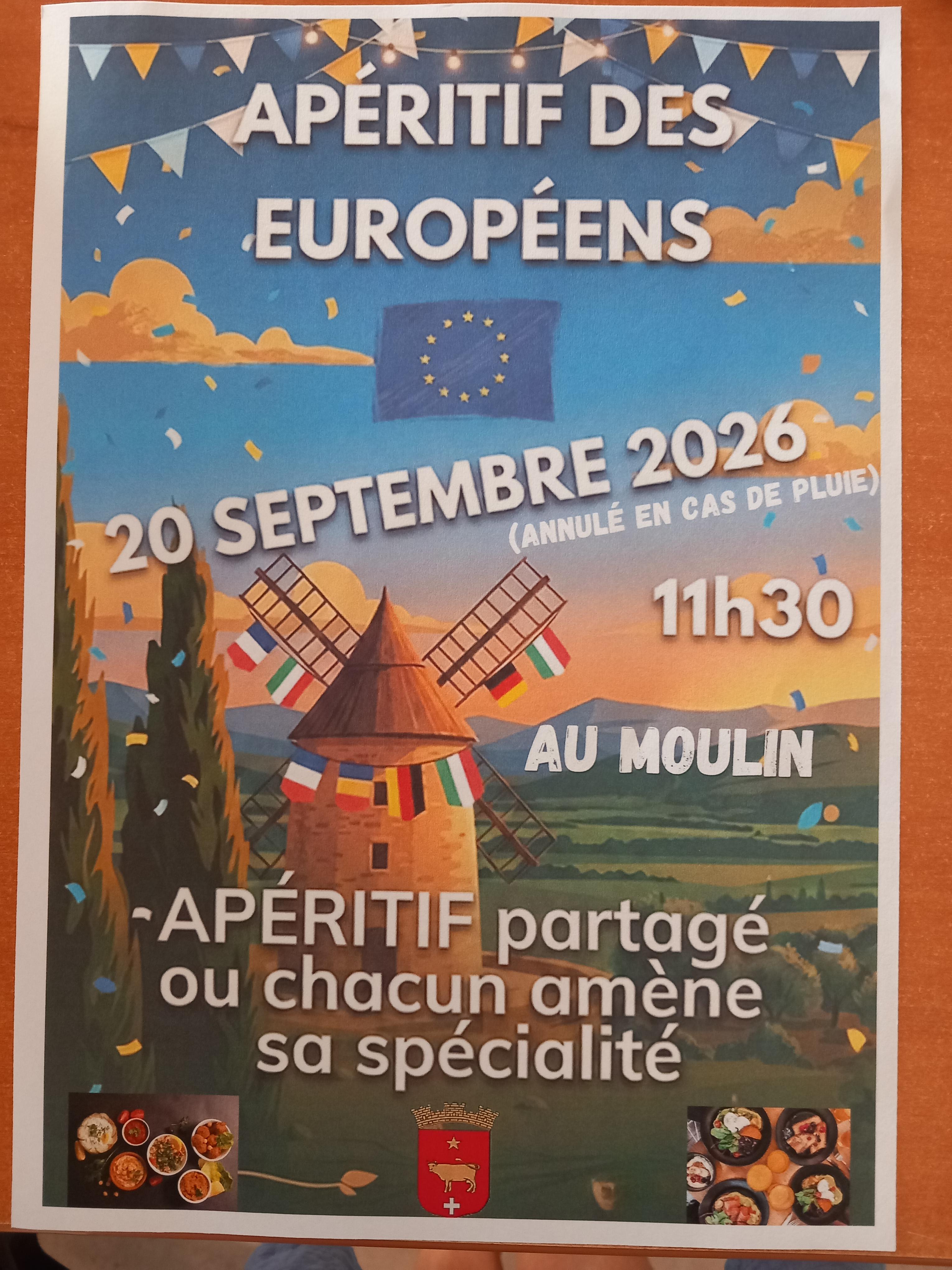 Ap�ritif des Europ�ens