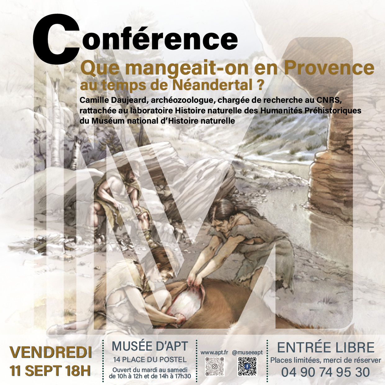 Que mangeait-on en Provence au temps de N�andertal ?