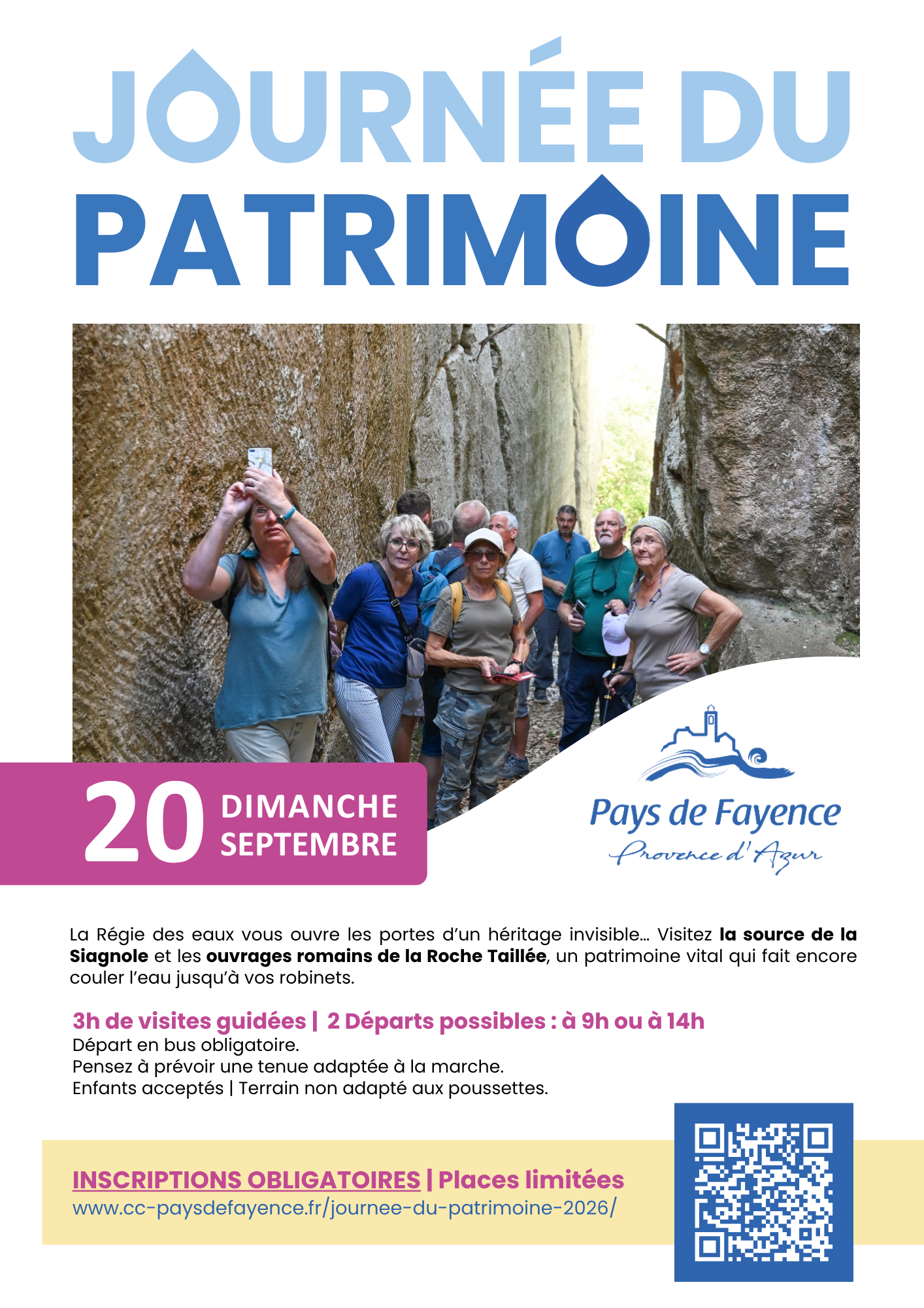 La source de la Siagnole et les ouvrages romains de la Roche Taill�e