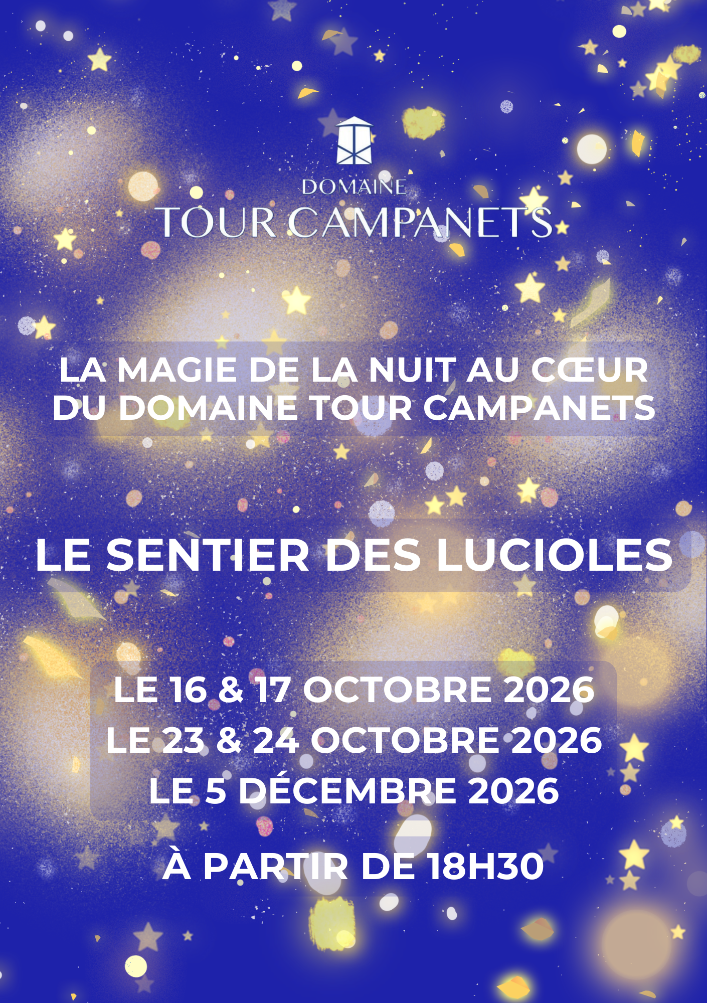 Sentier des lucioles - spectacle cont� au  Domaine Tour Campanets