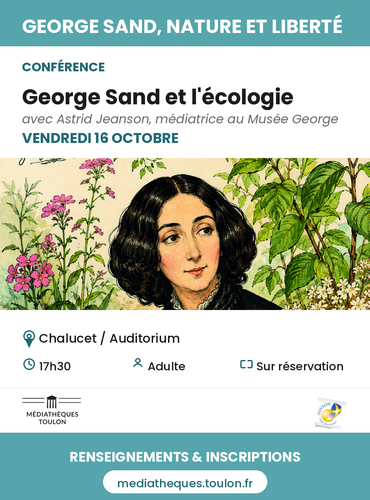 Conf�rence - George Sand et l'�cologie