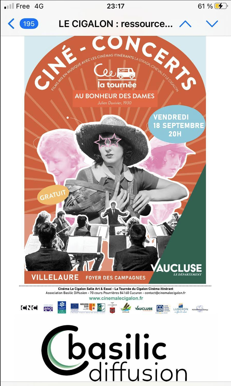 Cin� Concert