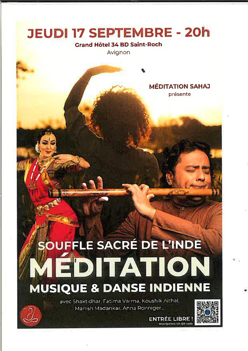 M�ditation musique & danse indienne