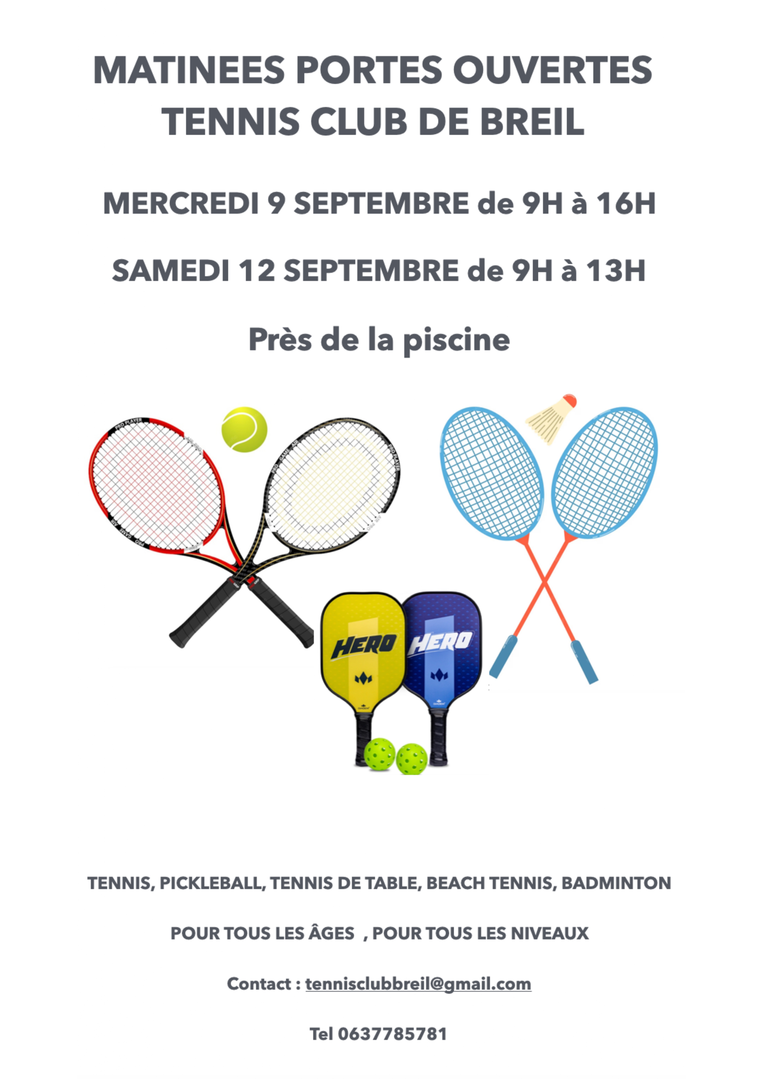 portes ouvertes tennis club
