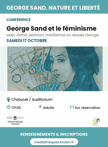 Conf�rence - George Sand et le f�minisme