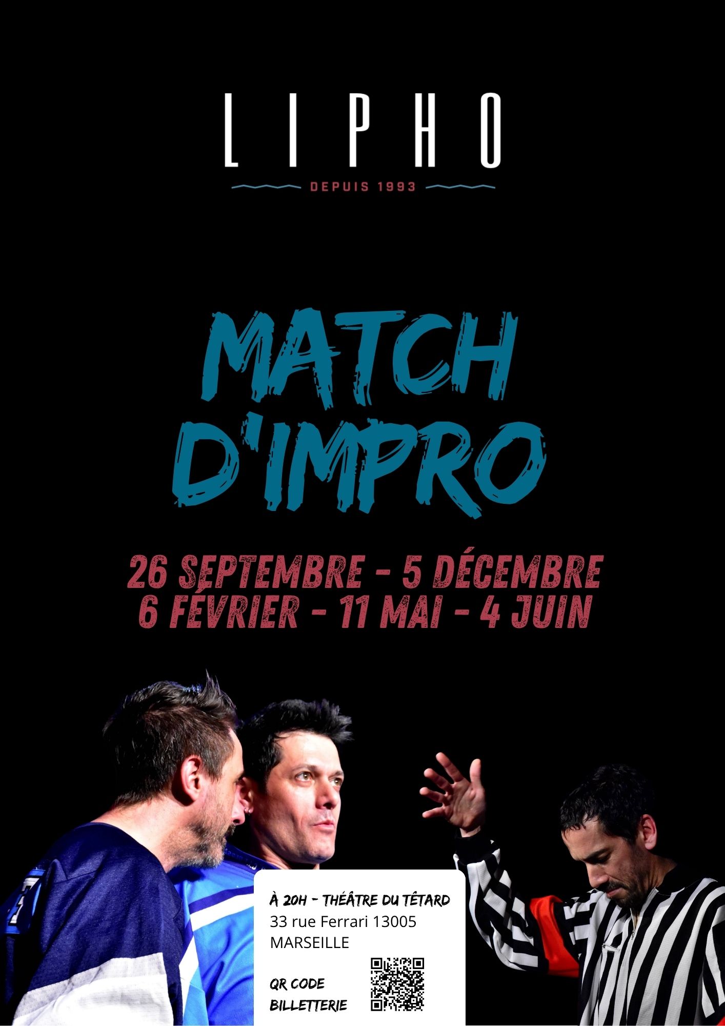 Match d'improvisation : Lipho (Marseille) vs Les Givr�s (Valence)