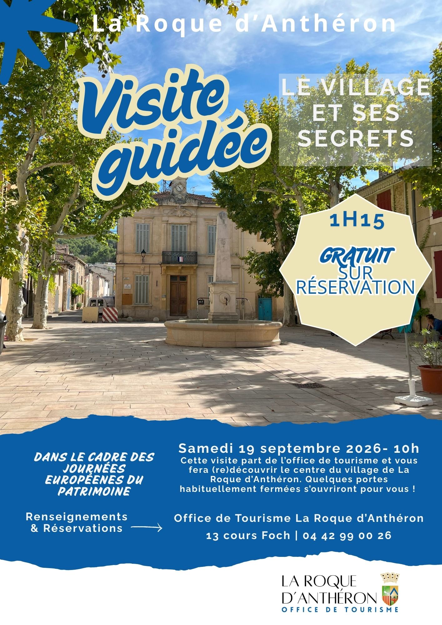 Journ�es Europ�ennes du Patrimoine 2026 : visite guid�e du village.