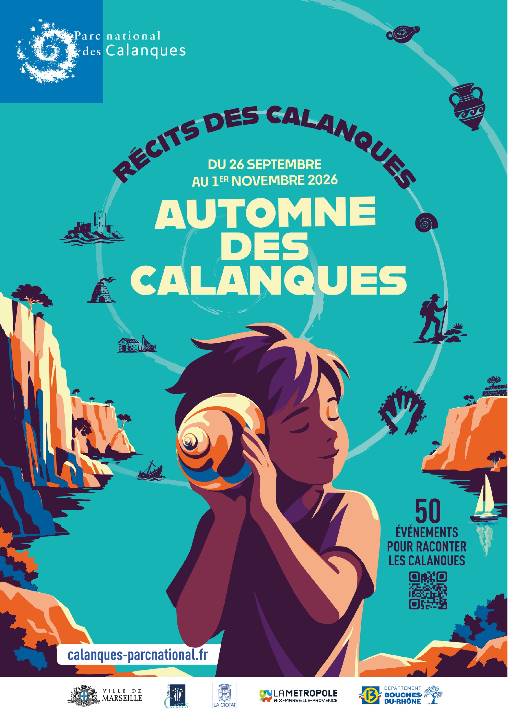 Randonn�e comment�e : histoire de la pierre de Cassis