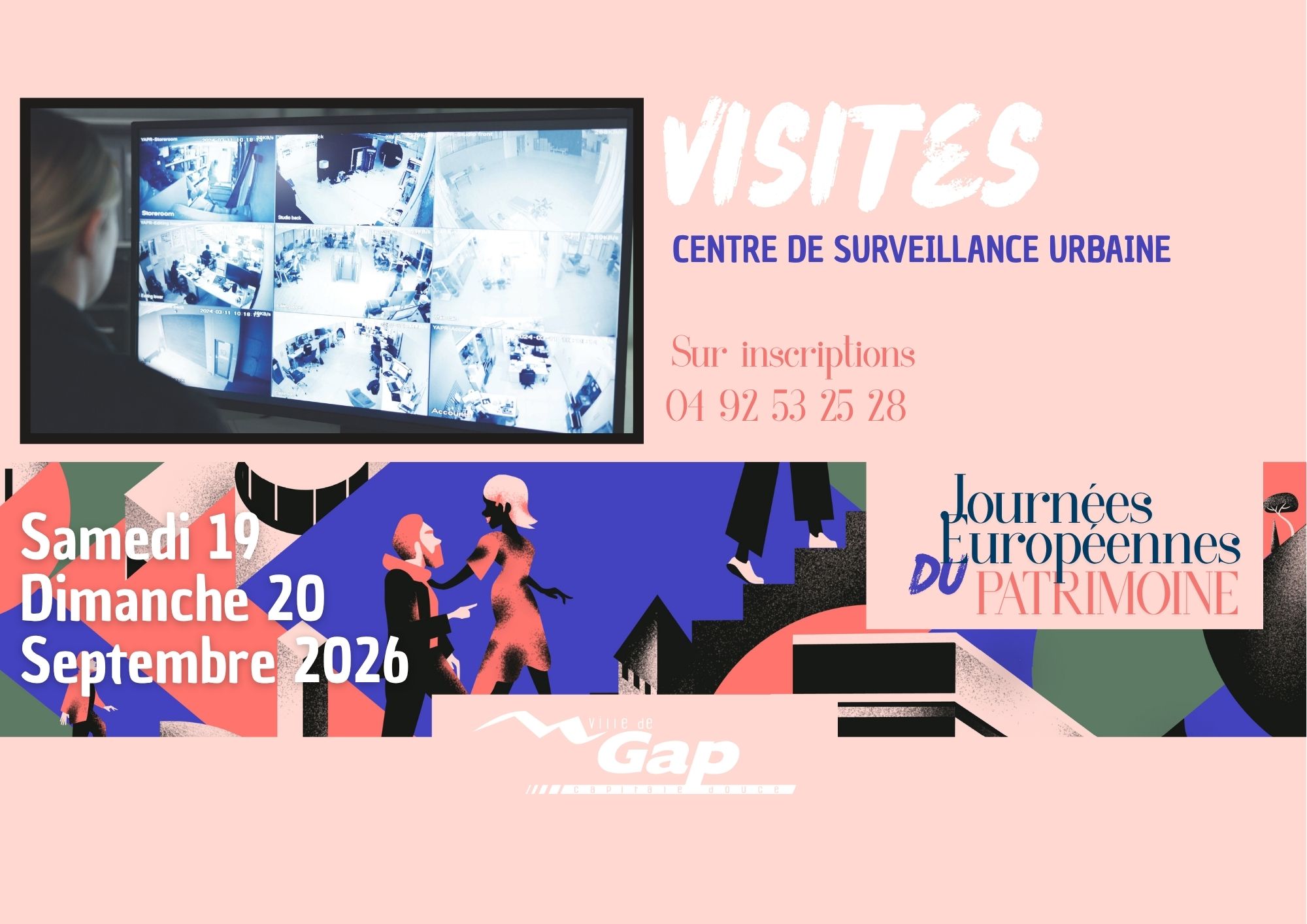Visites du Centre de Surveillance Urbaine
