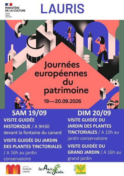 JEP 2026 - Visite guid�e du Grand Jardin � Lauris