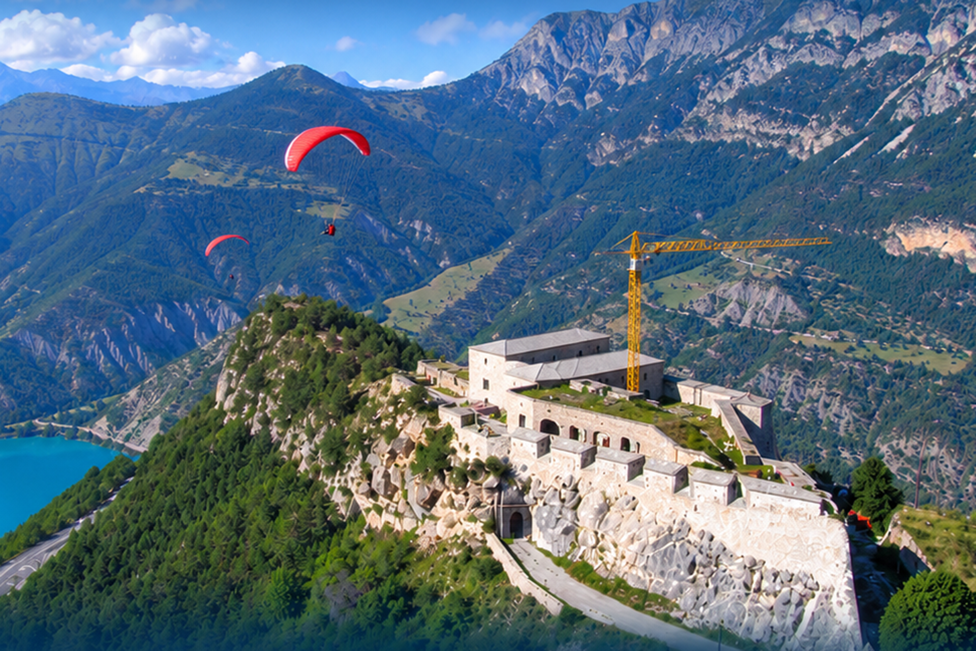 Visite guid�e du Fort Saint-Vincent - Journ�es europ�ennes du patrimoine