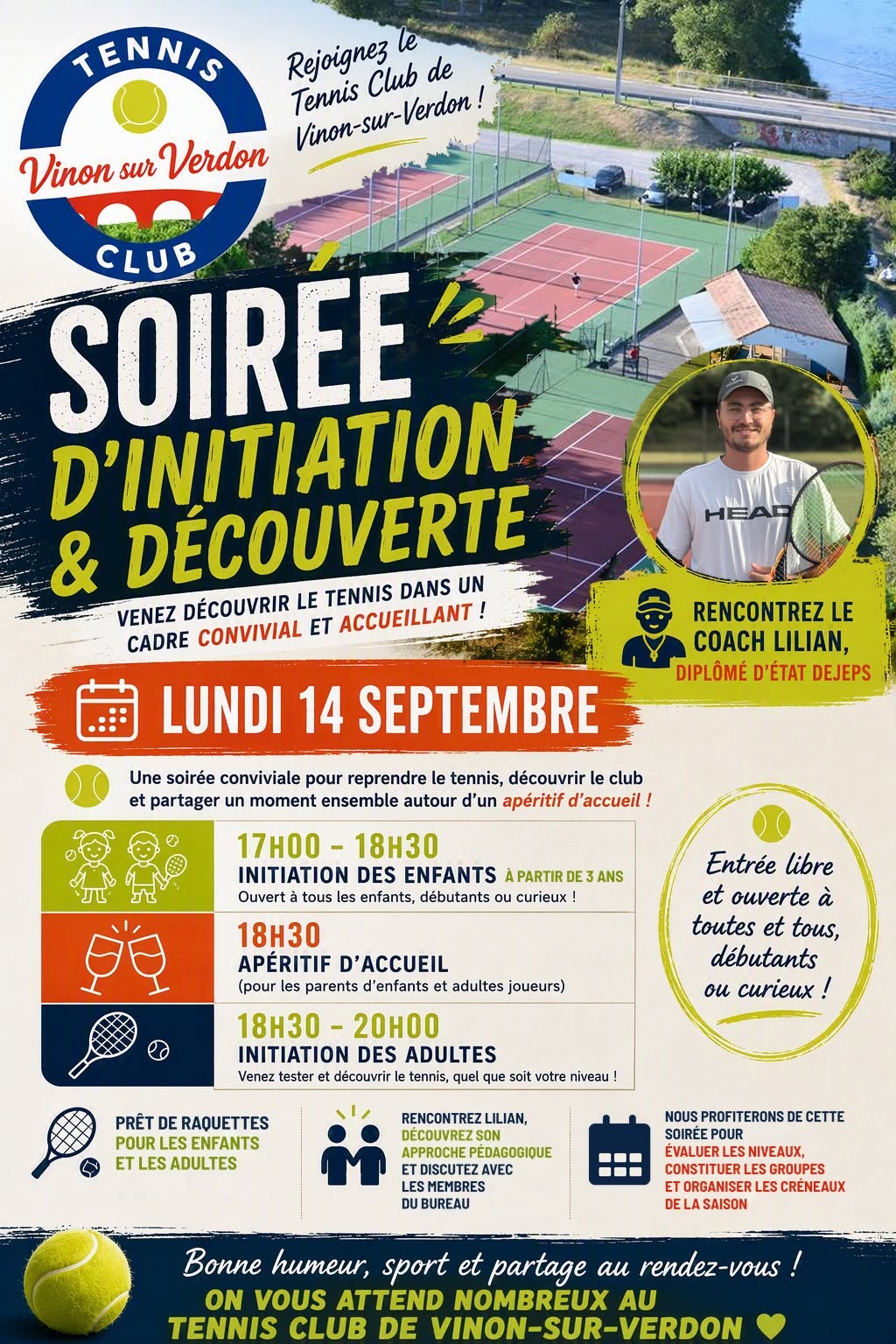 Initiation & D�couverte Tennis Vinon/Verdon