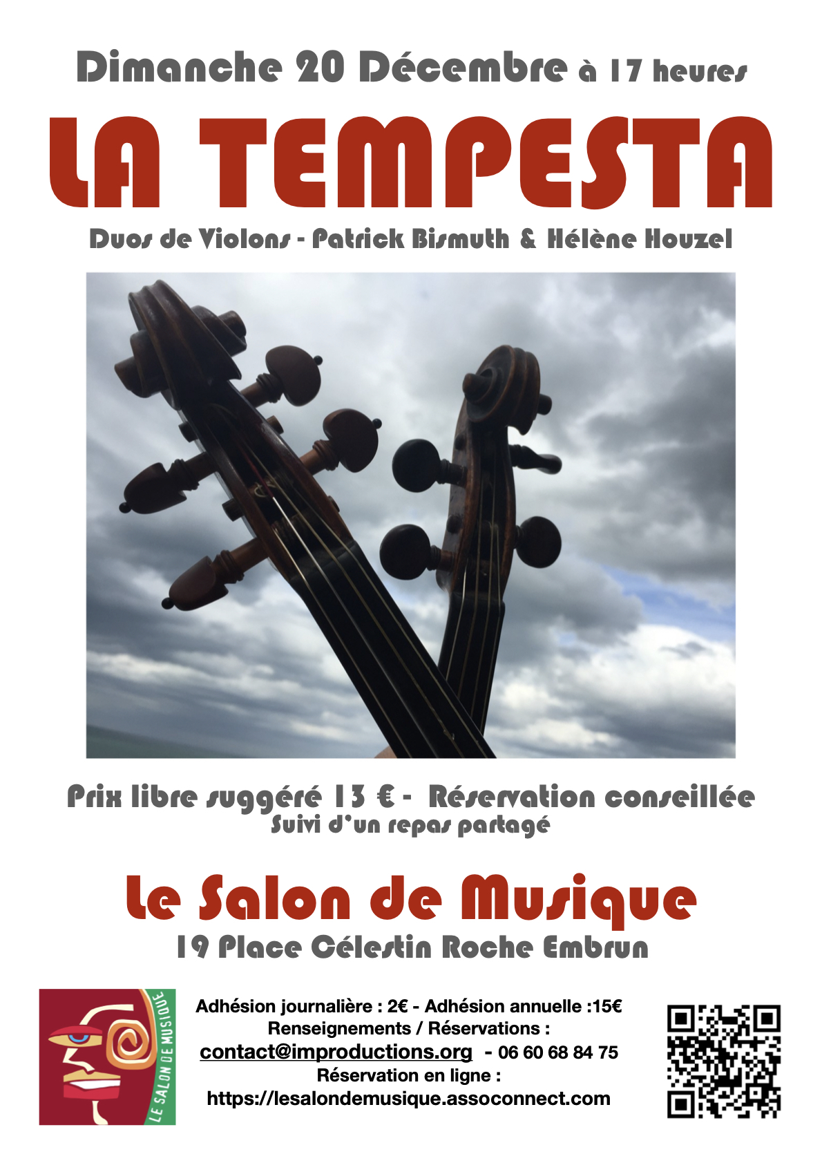 La Tempesta - Duo de violons - Patrick Bismuth et H�l�ne Houzel