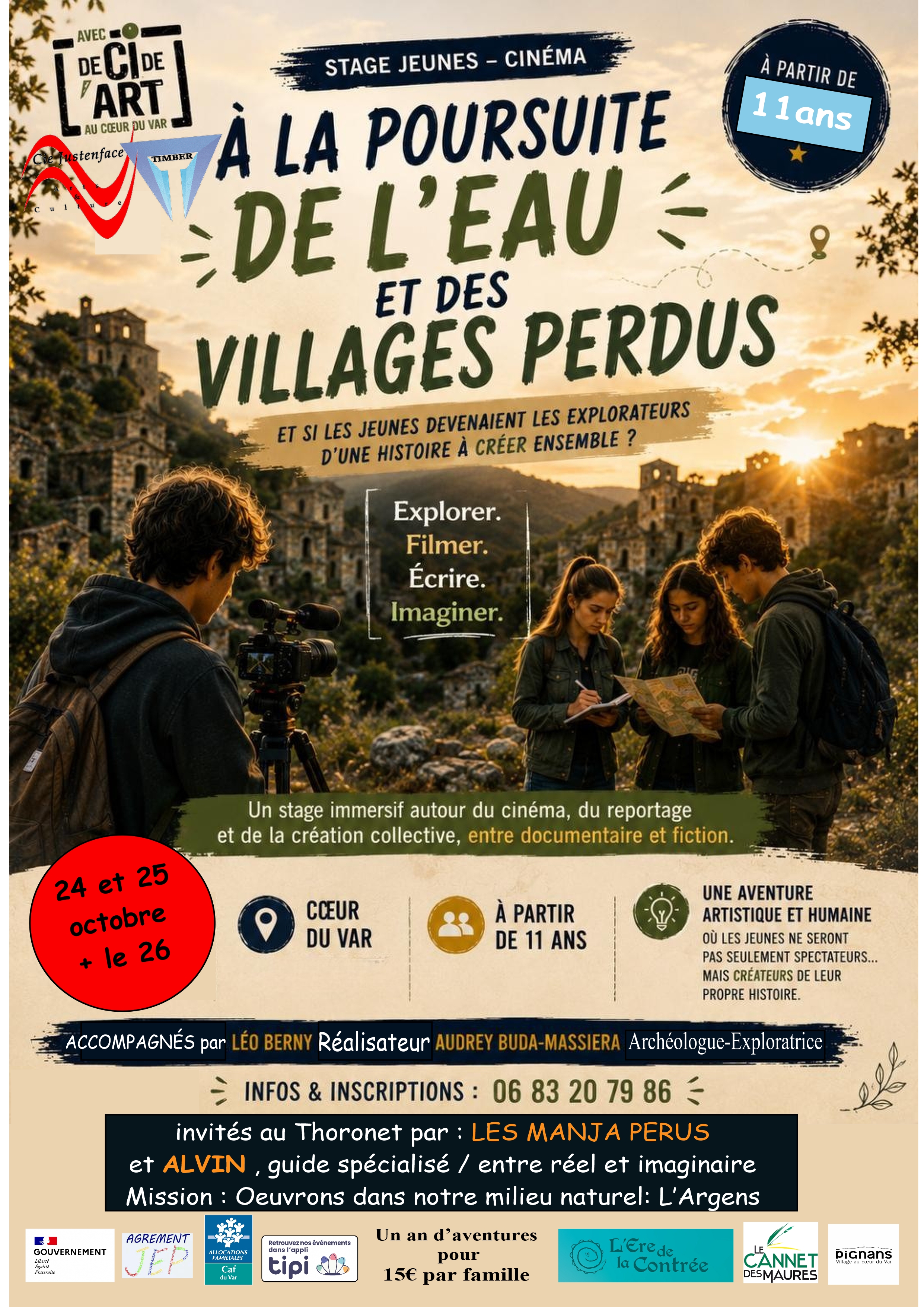 Stage immersif autour du cin�ma, du reportage et de la cr�ation collective