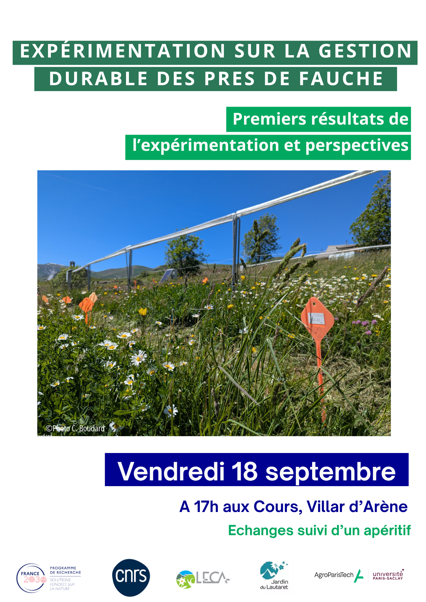 Fauche durable : retours d'exp�rience
