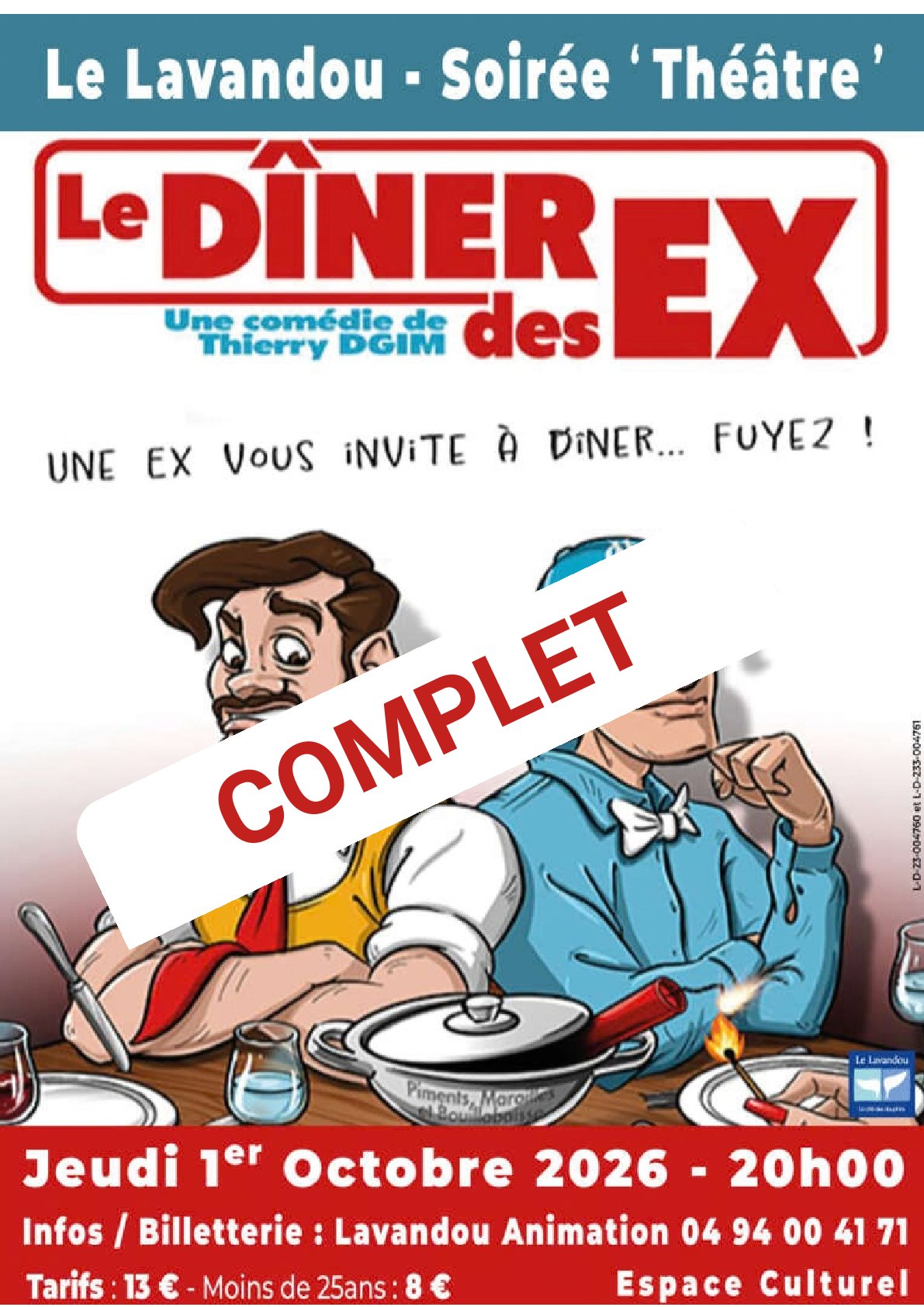 Soir�e Th��tre - Le D�ner des ex