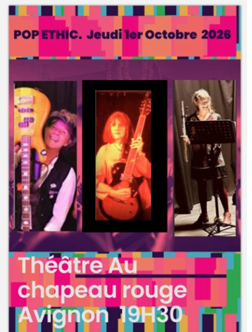 Une guitare, une citoyenne. Concert du trio Pop�thic