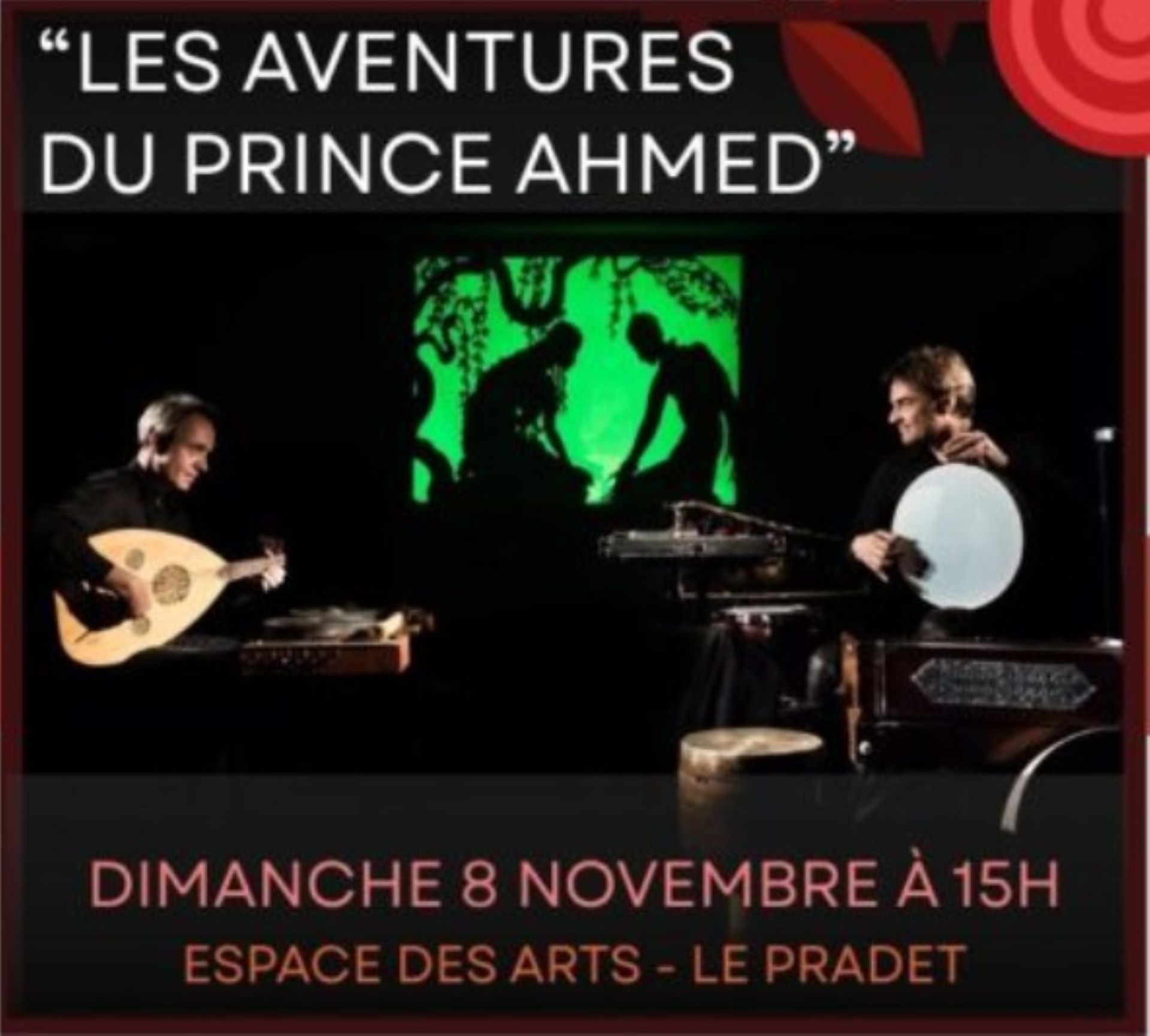 Cin�-concert - Les aventures du Prince Ahmed De Lotte Reiniger - Espace des arts