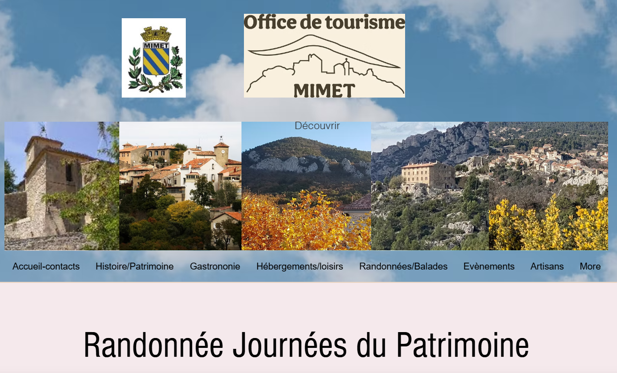 Randonn�e � Mimet - Journ�es du patrimoine