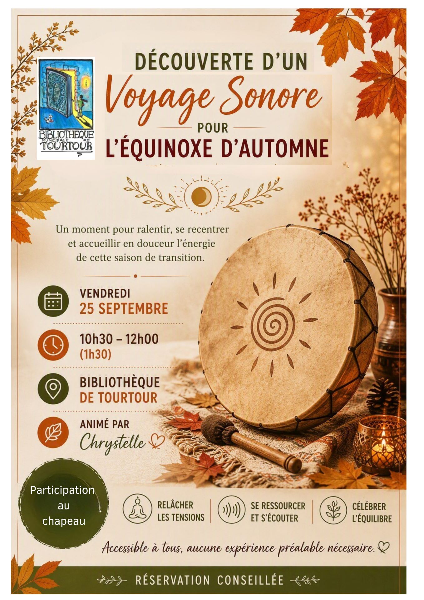 D�couverte d'un voyage sonore pour l'�quinoxe d'automne