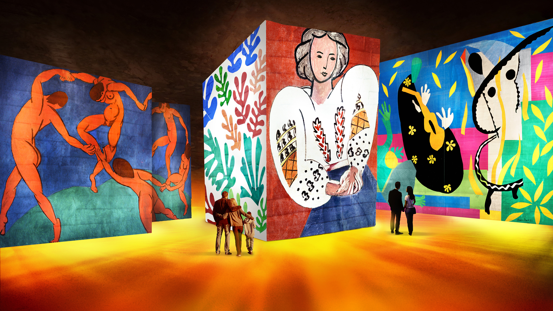 Carri�res des Lumi�res-Matisse & Frida Khalo