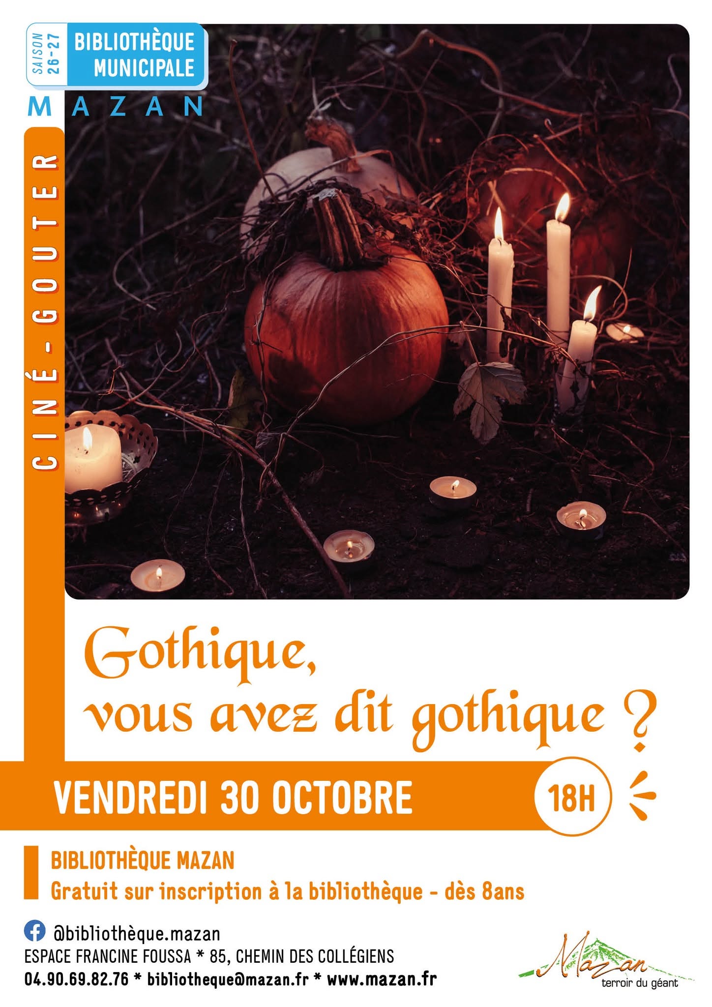 Cin� go�ter : Gothique, vous avez dit gothique ?
