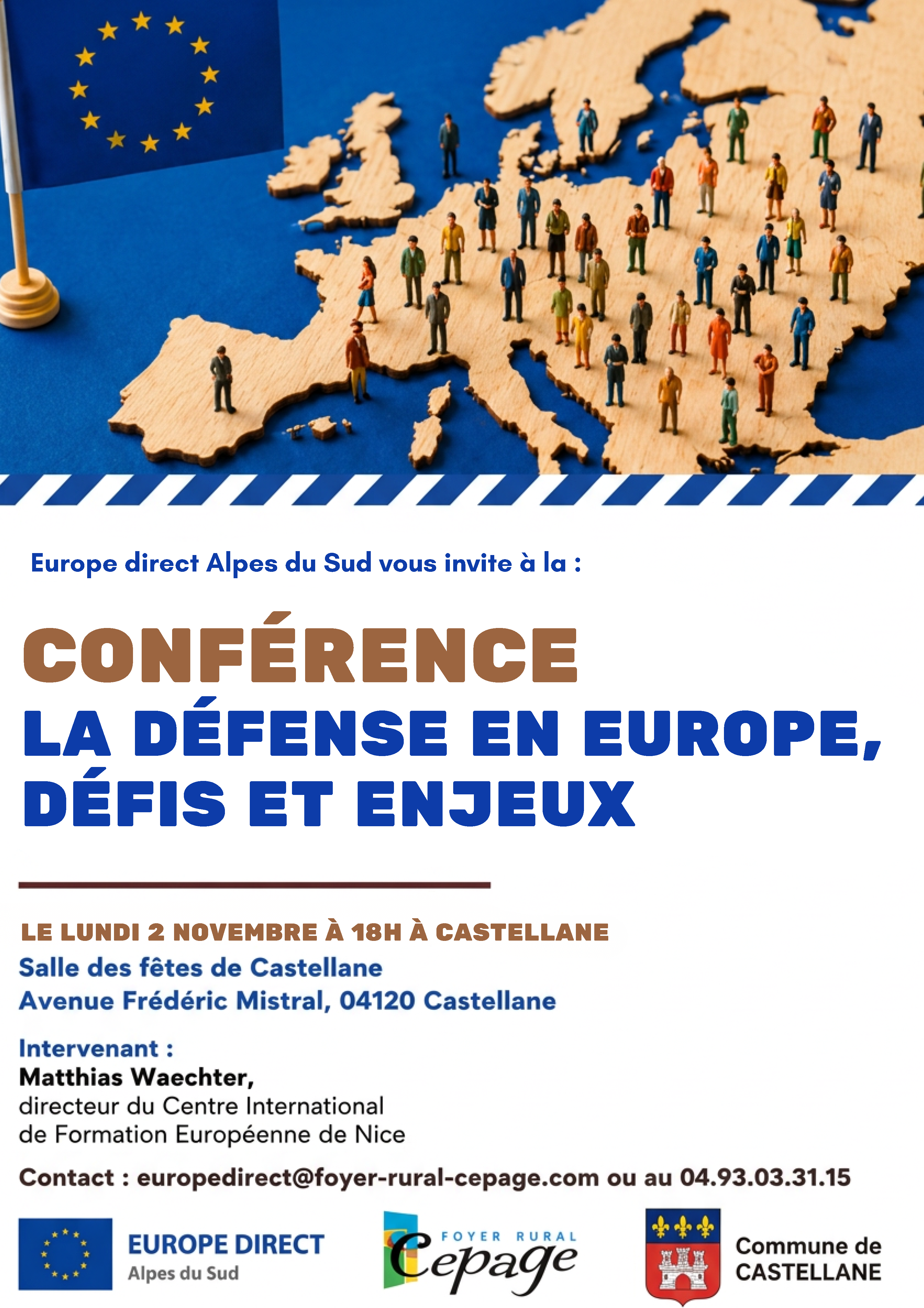 Conf�rence - Europe de la D�fense : D�fis et enjeux