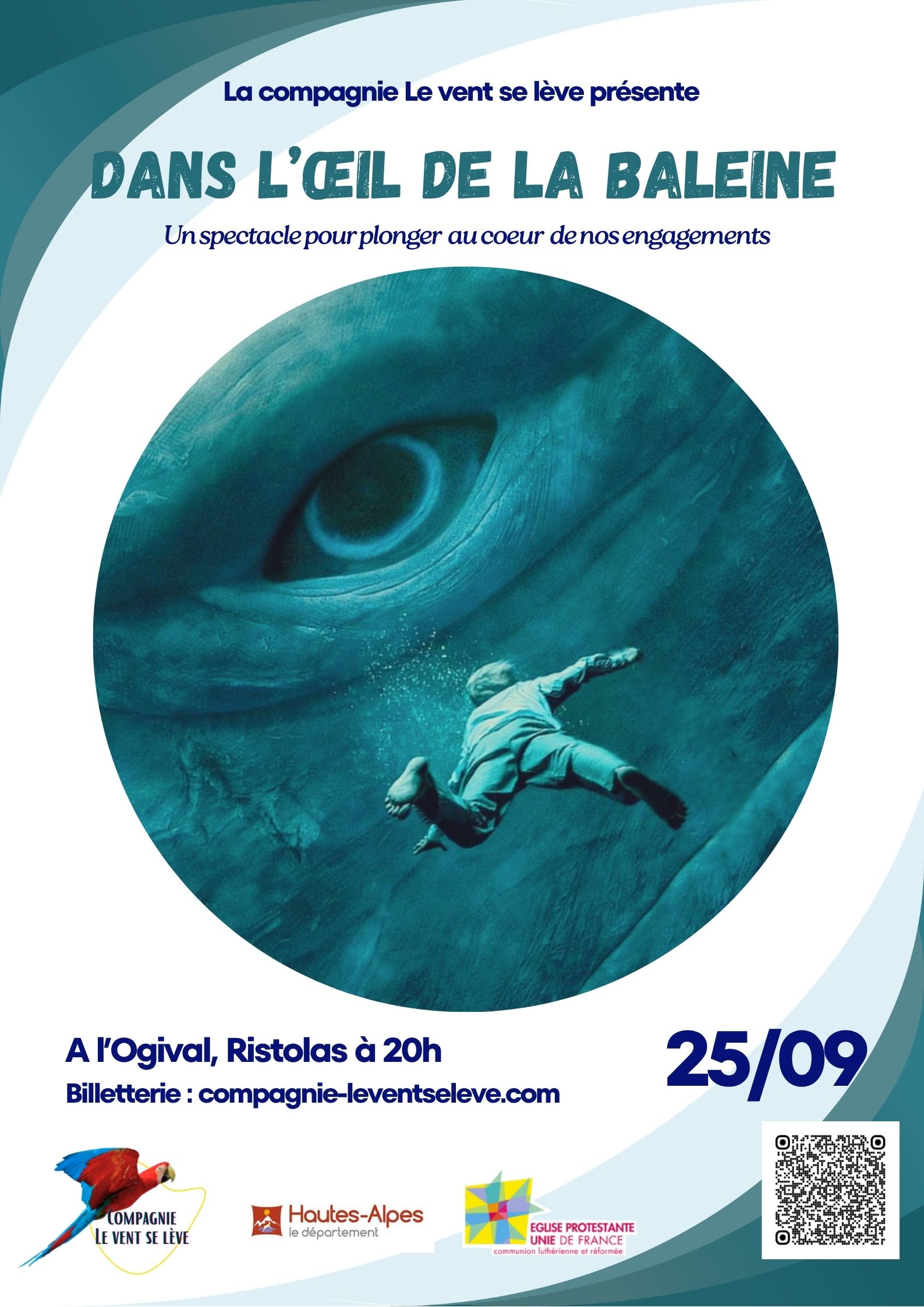 Dans l'�il de la baleine