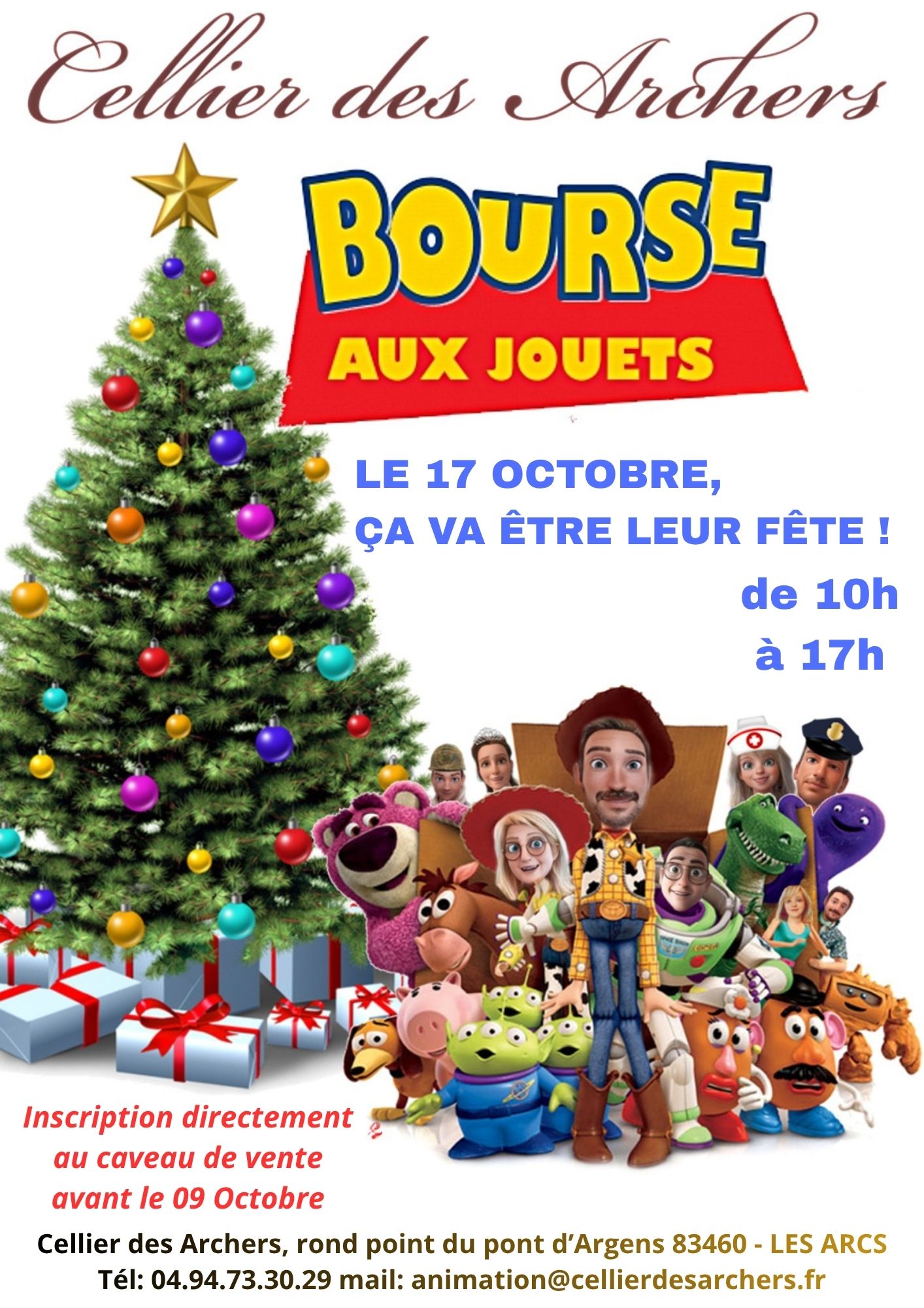 Cellier des Archers - Bourse aux jouets