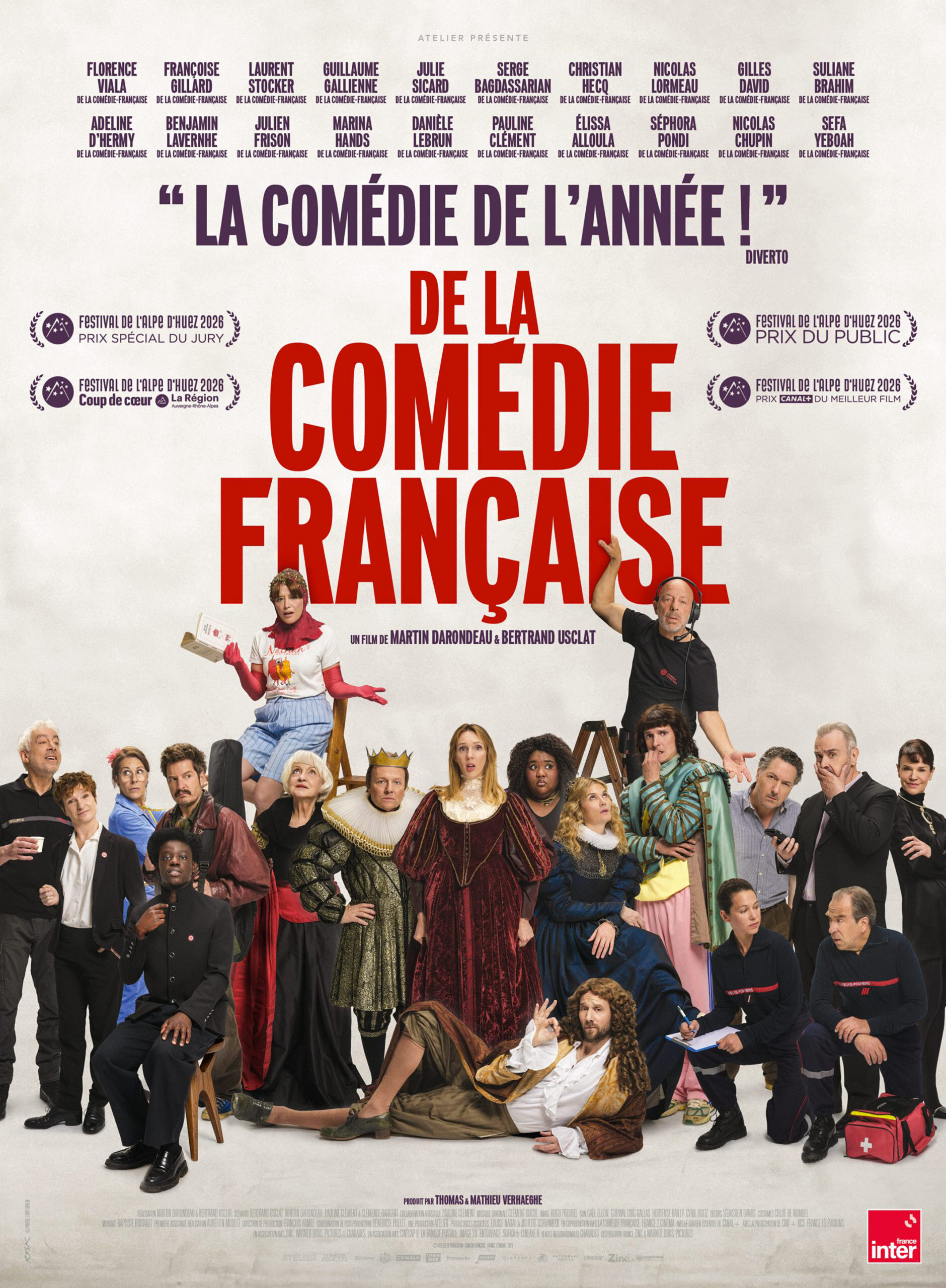 Soir�e cin� - De la com�die fran�aise
