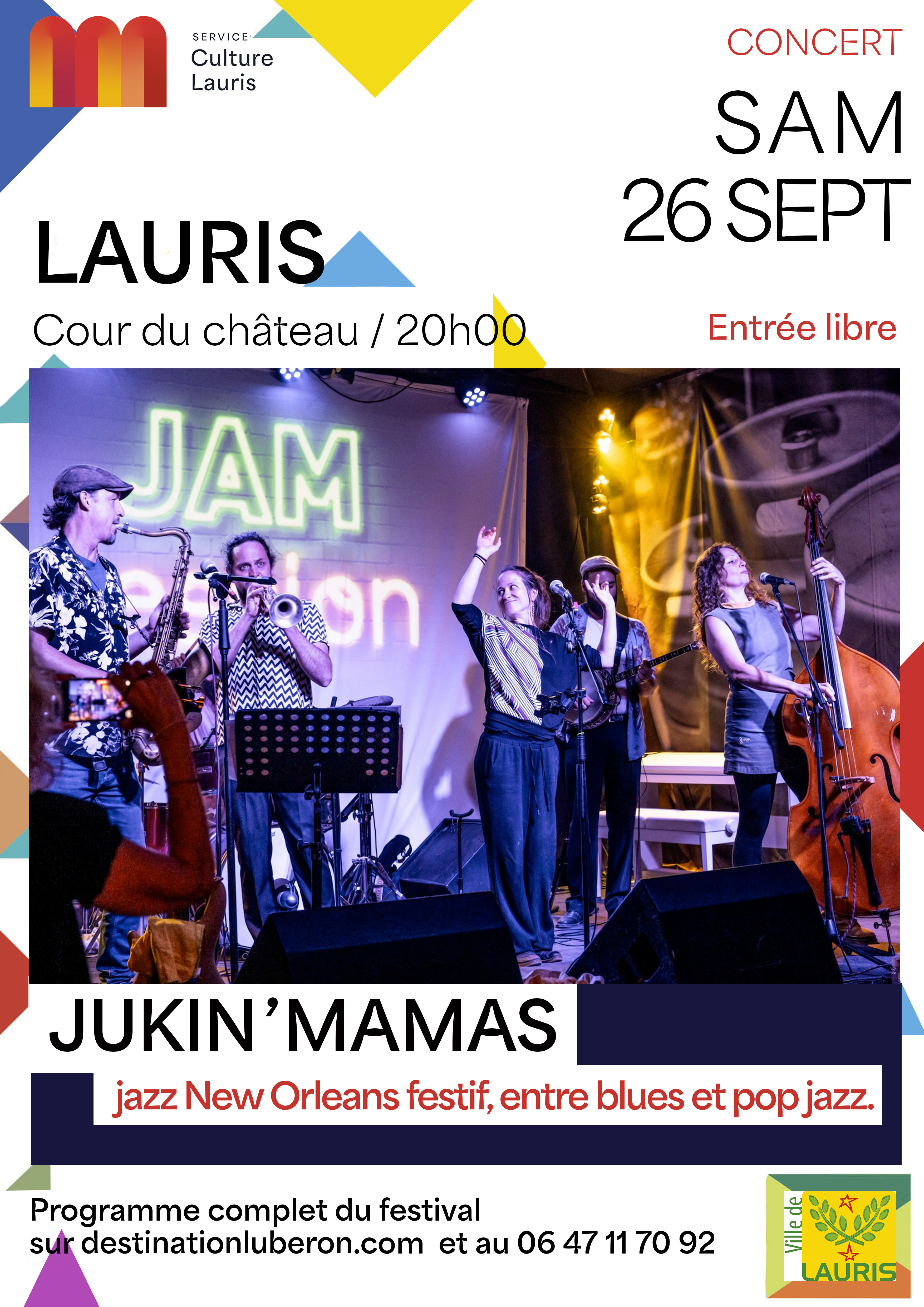 Concert Jukin� Mamas - Jazz New Orleans festif
