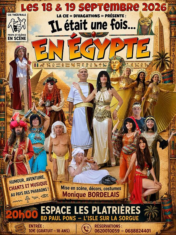 Th��tre - Il �tait une fois... En Egypte
