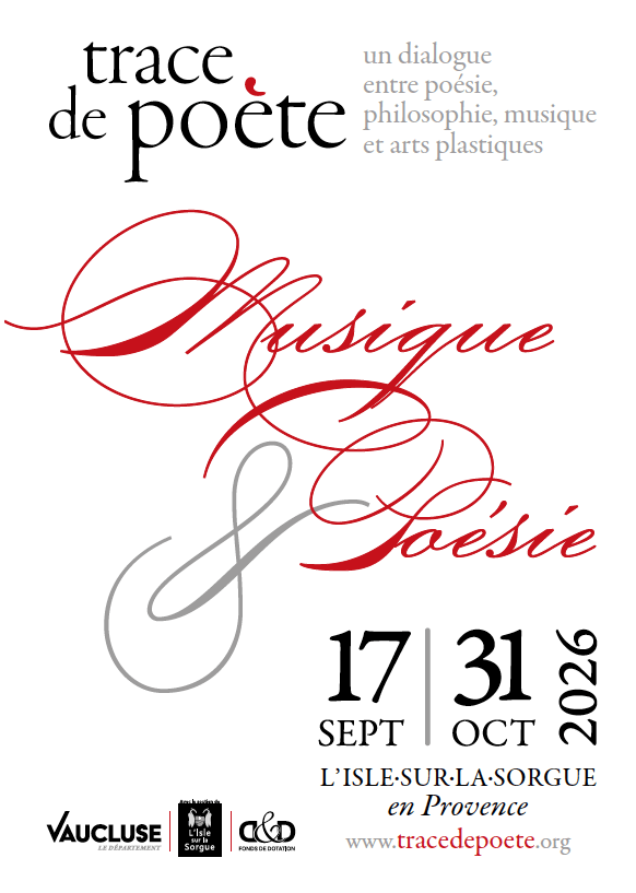 27e �dition du Festival Trace de Po�te - Musique & Po�sie