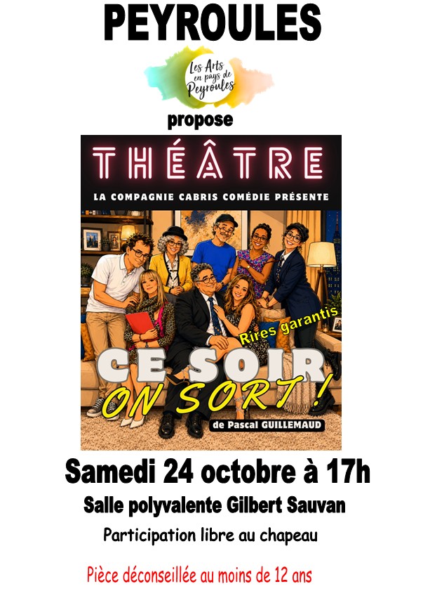 Th��tre - Ce soir on sort !