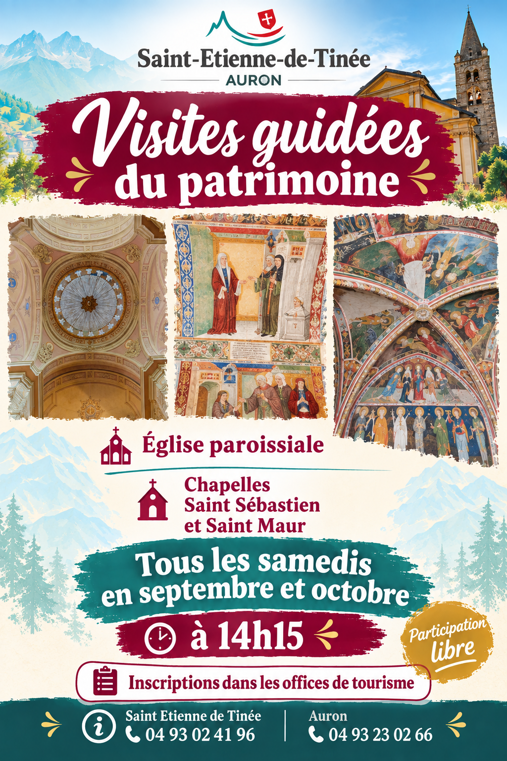 Visite guid�e des chapelles