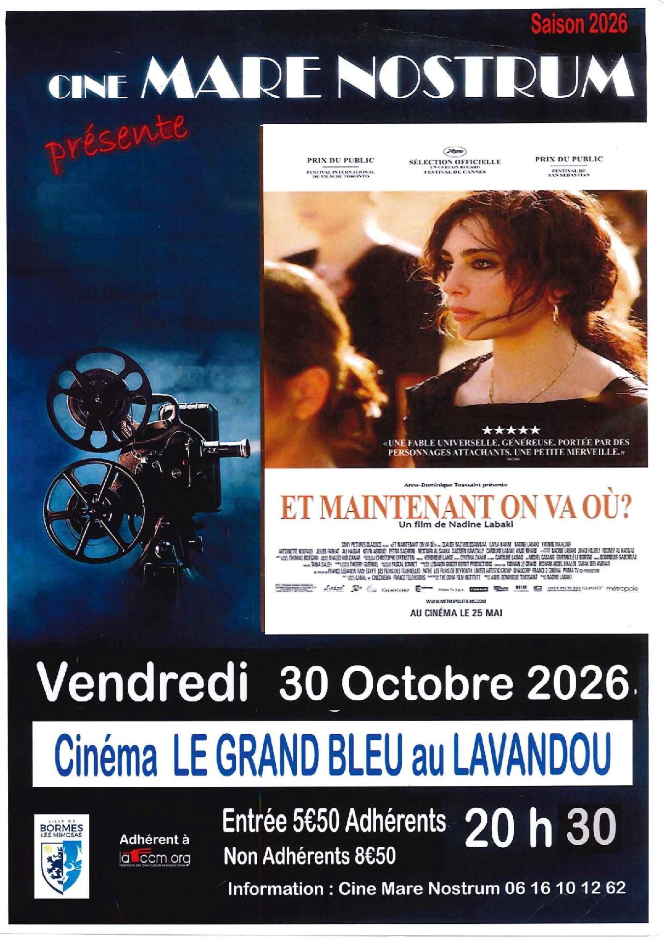Cin�ma - Projection du film 