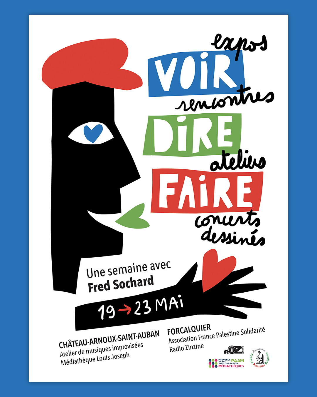 Concert Dessin� - l'AMI invite Fred Sochard � Ch�teau-Arnoux