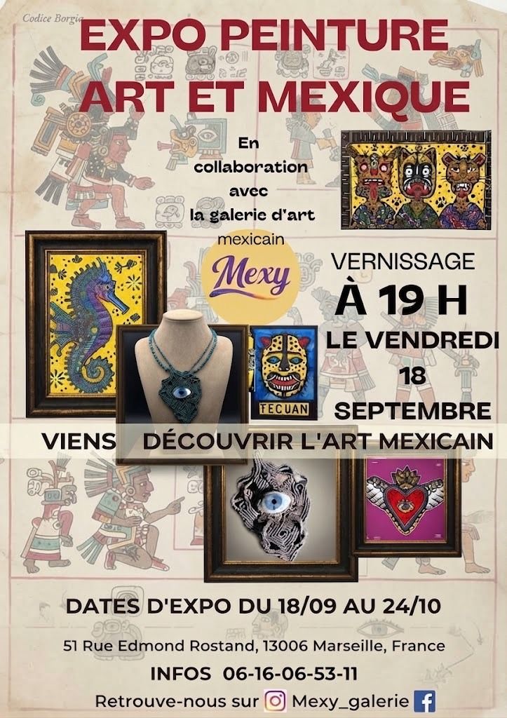 Exposition peinture art et Mexique