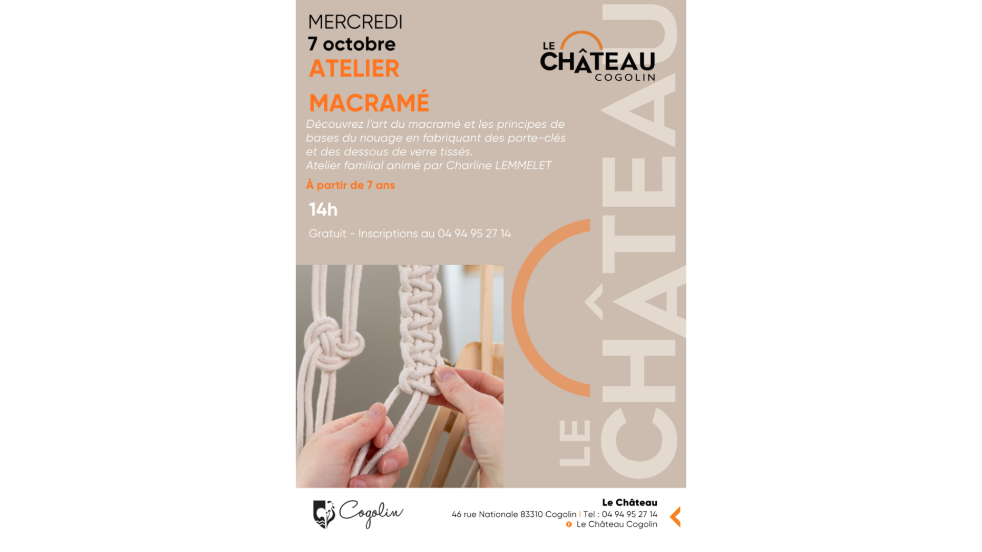 Initiation au macram�