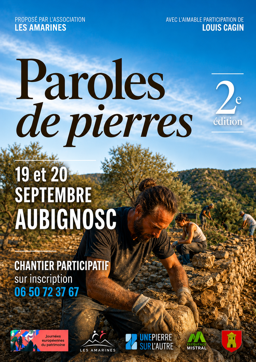 Paroles de pierres �dition 2
