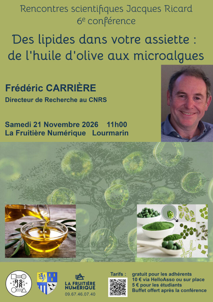 Des lipides dans votre assiette - Conf�rence