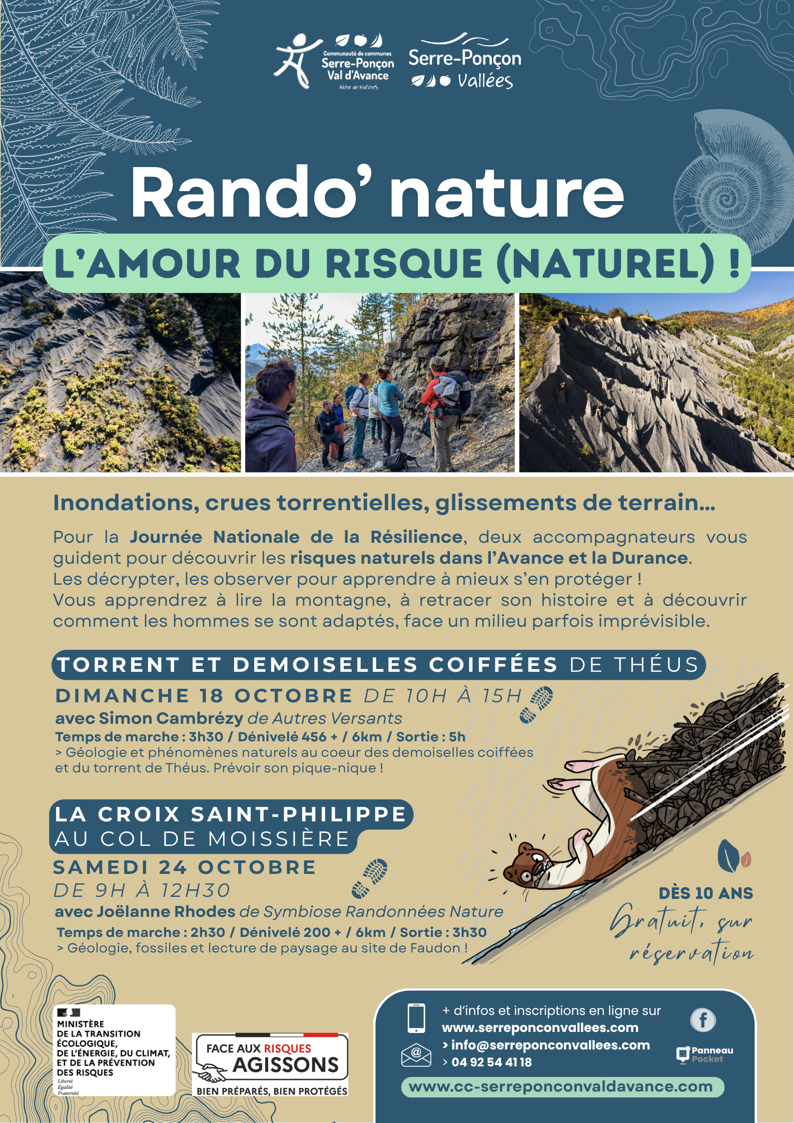 Rando' nature - L'amour du risque (naturel !) � la Croix Saint-Philippe