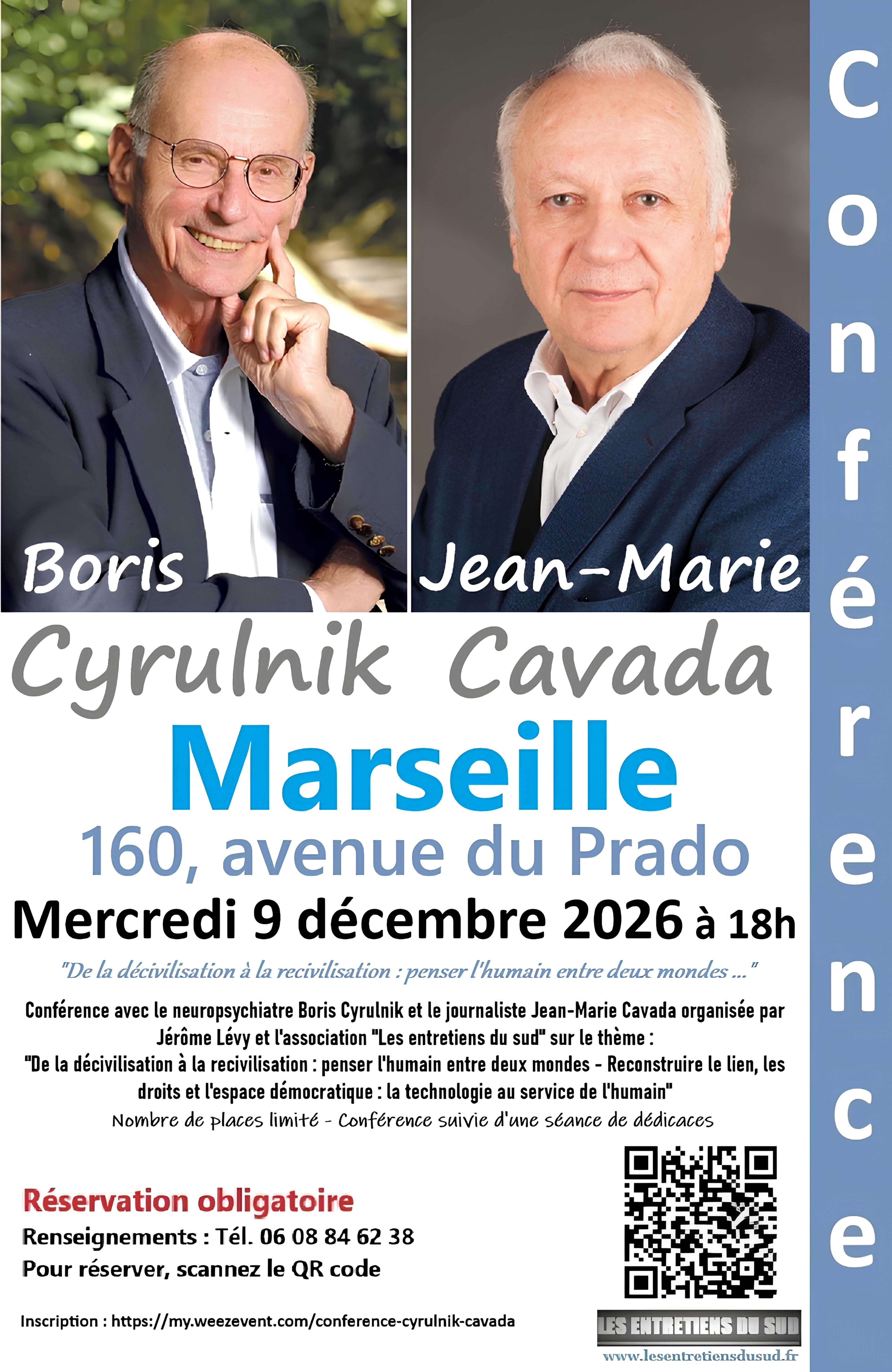 Conf�rence Boris Cyrulnik - Jean-Marie Cavada